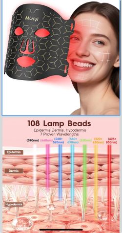 Red Light Therapy for Face Mask