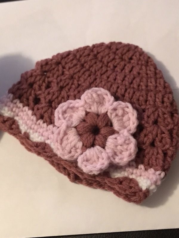 Baby hat boot set crochet