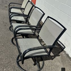 4 outdoor patio chairs