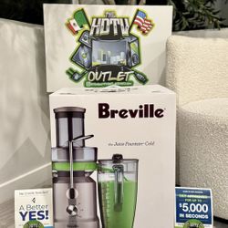 Breville juice fountain cold electric juicer floor model display