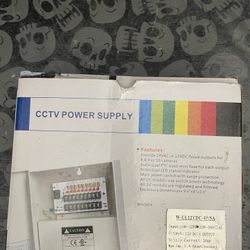 CCTV  POWER SUPPLY BOX 