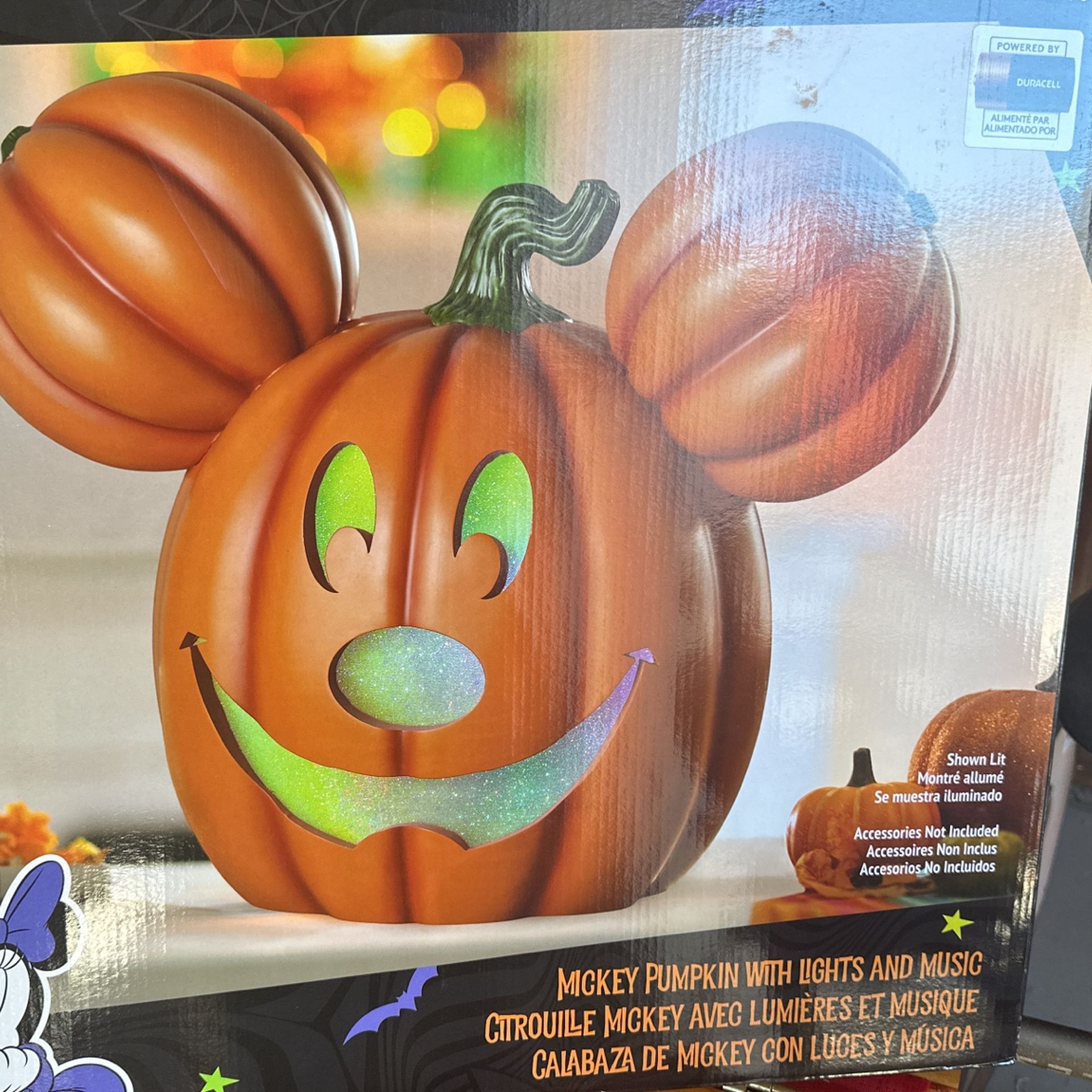 Disney Costco Mickey Pumpkin