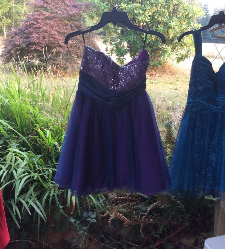 Strapless Semi Formal Dress