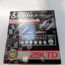 Cobra 29 LTD. Dale Earnhardt edition with certificate authenticity inc