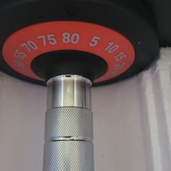 Adjustable dumbbells