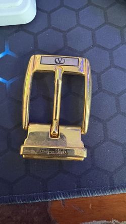 vintage valentino belt buckle