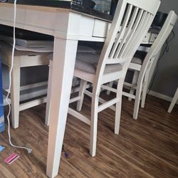 Large White Dining Table