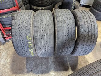 275/50R22 BRIDGESTONE ALENZA SET OF 4 TIRES