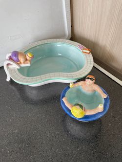 Fun chip and dip bowls