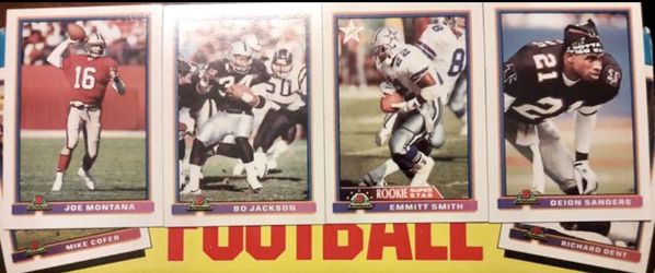 1991 Bowman Football Cards Complete Set
