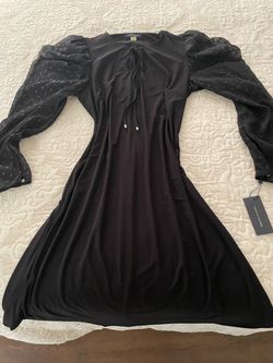 Tommy Hilfiger Black Long Sleeve Dress size M