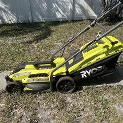 RYOBI Corded Lawnmower 