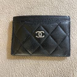 Chanel Cardholder Leather Authentic 