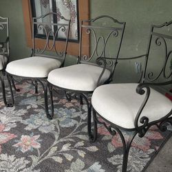 Gorgeous Heavy Metal In Or Out  4 Chairs 