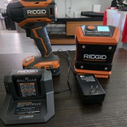 Ridgid 18v Drill/bluetooth Speaker 