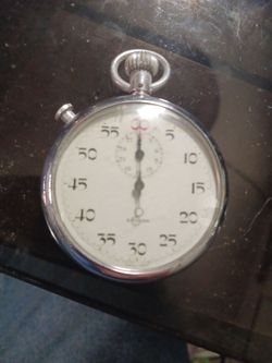 Endura Swiss made machanal stopwatch