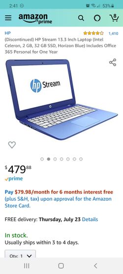 Hp laptop