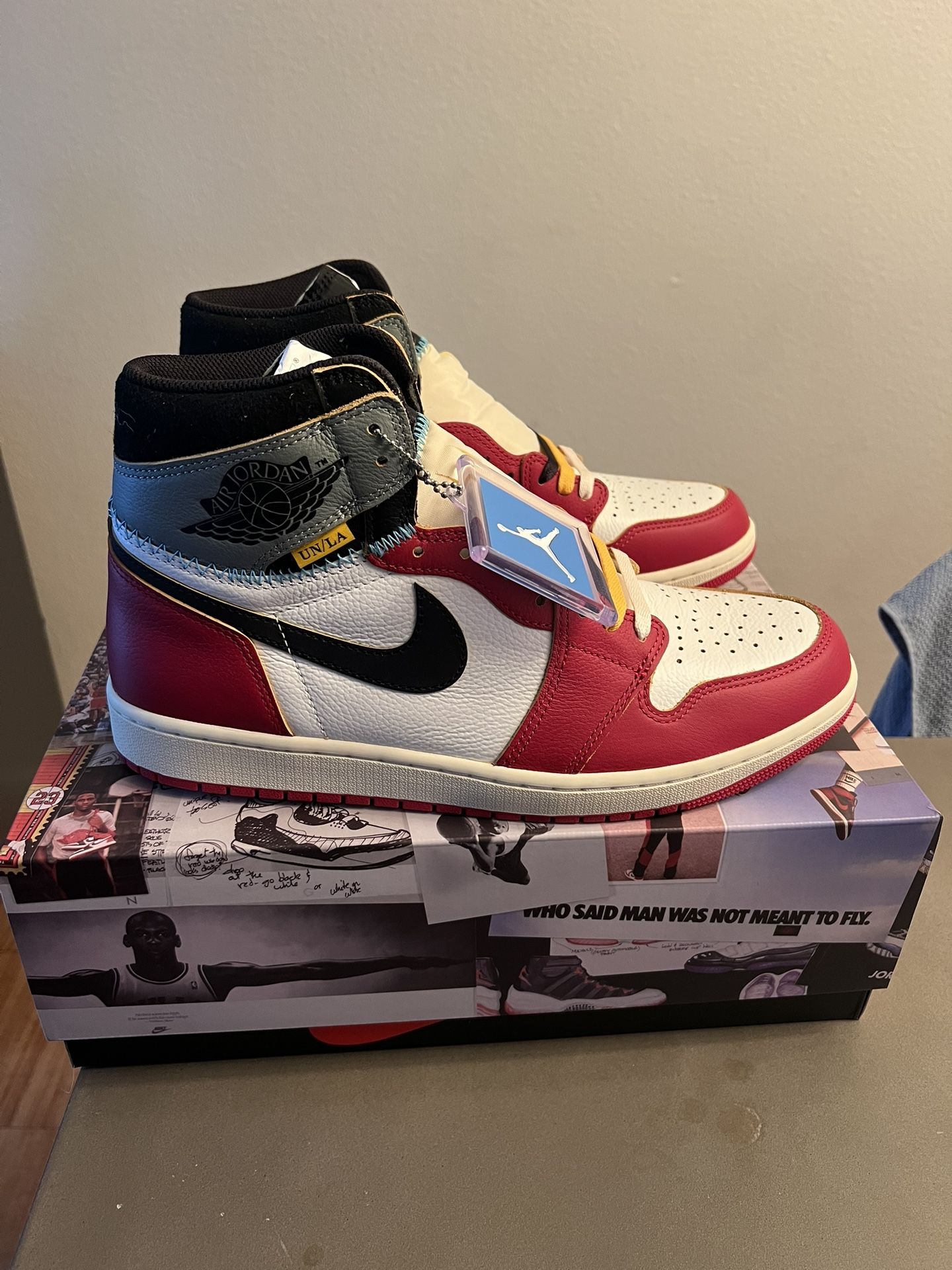 Jordan 1 Retro Union LA Chicago Shadow, Size 12