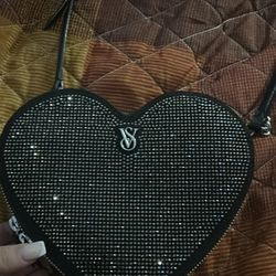 Vs Heart Crossbody Purse