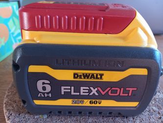 $100 No Less Brand New Dewalt DCB 606 Flexvolt Battery Operates 20 And 60 Volt Tools