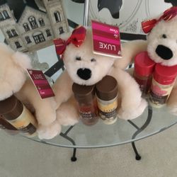 New Bears With Lotions