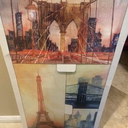 GRÖNBY 4-Piece Wall Art Set – 92x78 – Sealed / Brand New