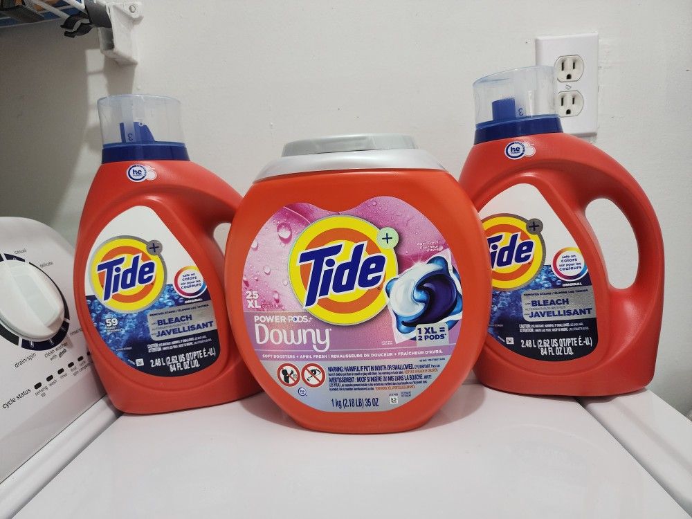 $30 for all. Tide Laundry Bundle.
