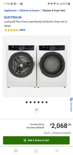 Electrolux Washer And Dryer Set