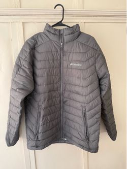 Columbia Gray Puffer Jacket