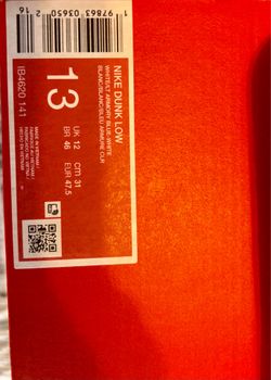 Men’s Nike dunk size 13