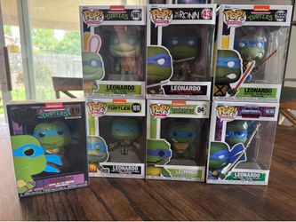 TMNT Leonardo Funko pops
