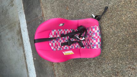 Pink Toddler Car Seat with Harness