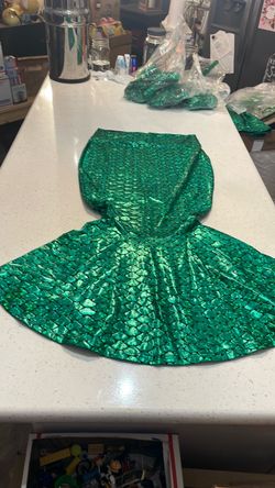 Spooktacular adult mermaid fin bottoms skirt M L XL