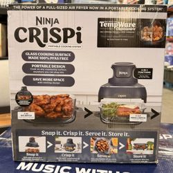 Ninja Crispi Portable Cooking System In Gray Brand New In Box 