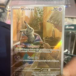 Mimikyu Full Art Promo sealed!!!