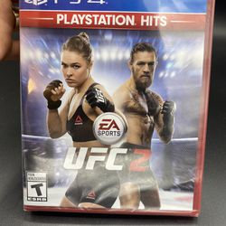 PS4 UFC 2, Sony PlayStation 4, 2016 EA Sports MMA Fighting Video Game New Sealed