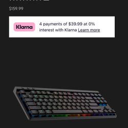 G515 LIGHTSPEED TKL Wireless Low Profile Gaming Keyboard