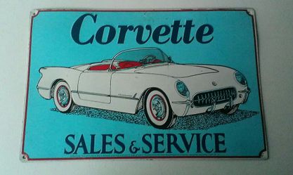Corvette Sign