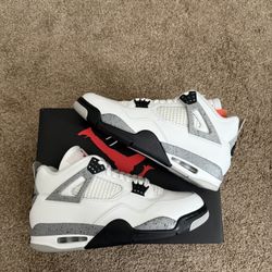 Jordan 4 White Cements (2025)