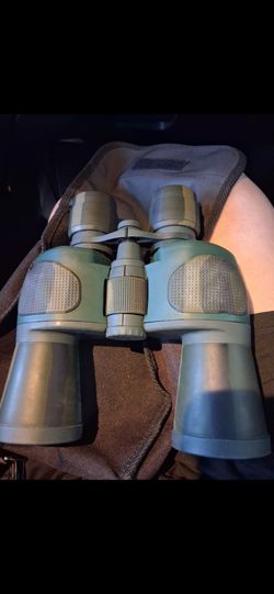 Green Full-Size Binoculars