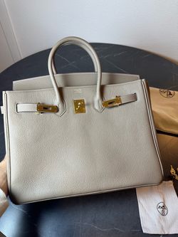 Authentic Hermès Birkin Bag with Gold Hardware