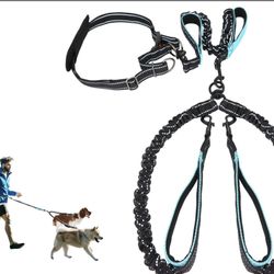 Double Padded Jogging Leash  New 