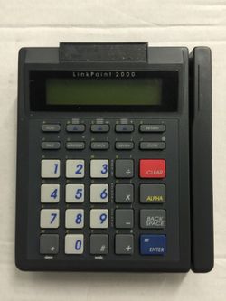 Link Point Credit Card Terminal and Printer