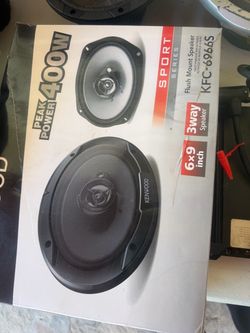 Kenwood speakers 2 brand new