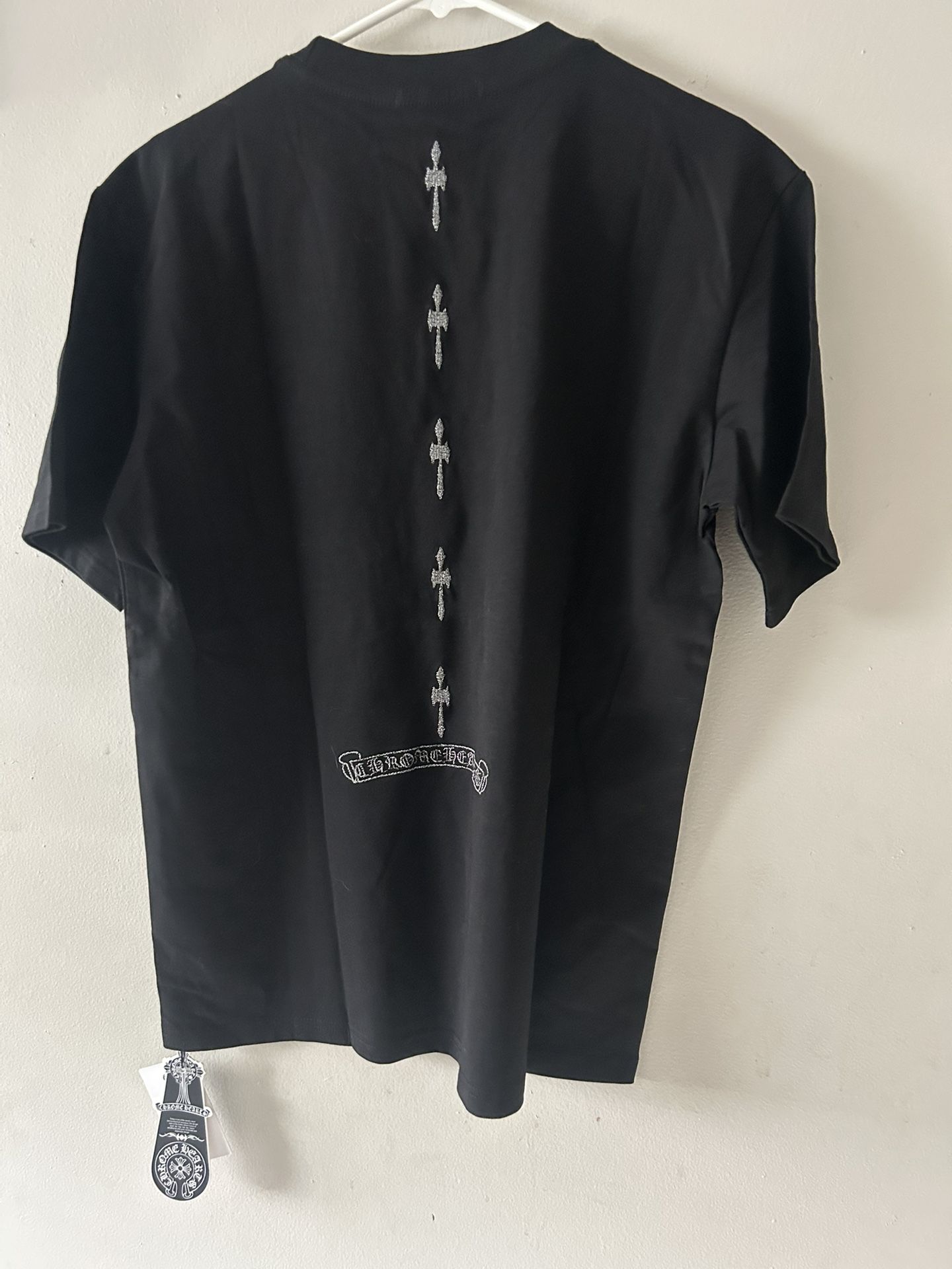 Silver Backtrack Chrome heart T-shirt