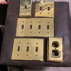 BALDWIN BRASS ELECTRIC OUTLET PLATES