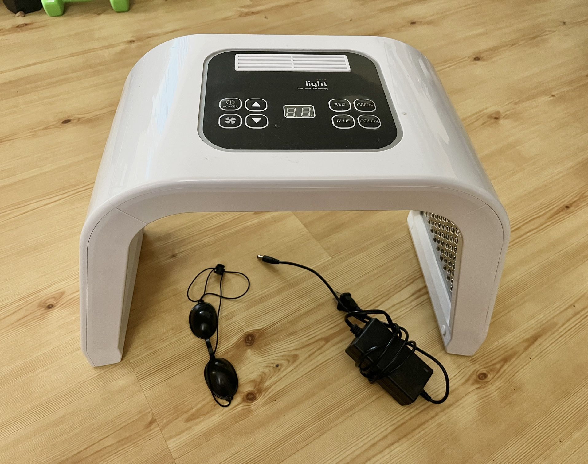 LED-Face-Mask-Light-Therapy 7 in 1 Color LED Face Mask SPA Facial
