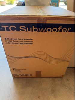 Bay Audio Surround Sound Subwoofer