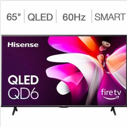 Hisense - 65" Class QD6 Series QLED 4K UHD HDR Smart Fire TV