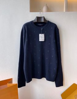 LOUIS VUITTON Embroidered Logo Crewneck Sweater !!!
